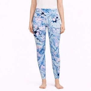 SO Marble Print High-Rise Leggings